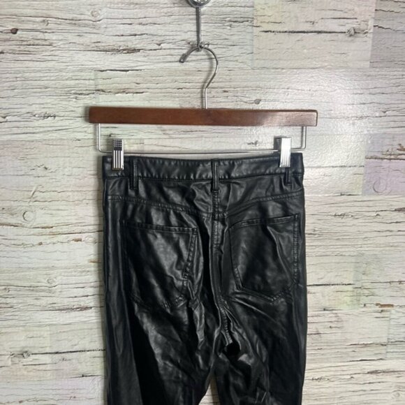 Aritzia Wilfred Free Charm Pant Black size 0 faux leather - Picture 5 of 8